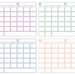 10 Best Blank Printable Calendar Printablee