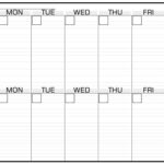 2 Week Calendar Template Free Blank Calendar Template Calendar