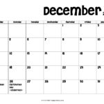 20 December 2022 Calendar Printable US Holidays Blank Free Printable