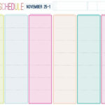 27 Images Of Cute Printable Weekly Calendar Template Designsolid Cute