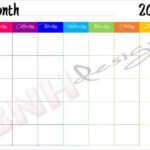 39 Blank Calendar Template Free Premium Templates