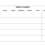 5 Day Week Calendar Template Example Calendar Printable