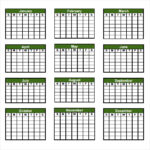 8 Sample Yearly Calendar Templates To Download Sample Templates