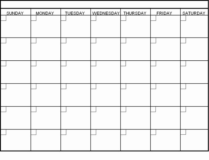 Blank Calendar Pdf Printable Blank Calendar Template Pdf Free 