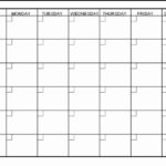 Blank Calendar Pdf Printable Blank Calendar Template Pdf Free