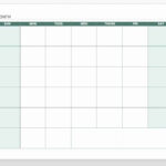 Blank Printable Calendar Template Fresh Free Blank Calendar Templates