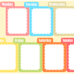 Blank Week Calendar Clipart 20 Free Cliparts Download Images On