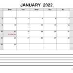 Blank Yearly 2022 Calendar Template Pdf Printable Calendar 2021