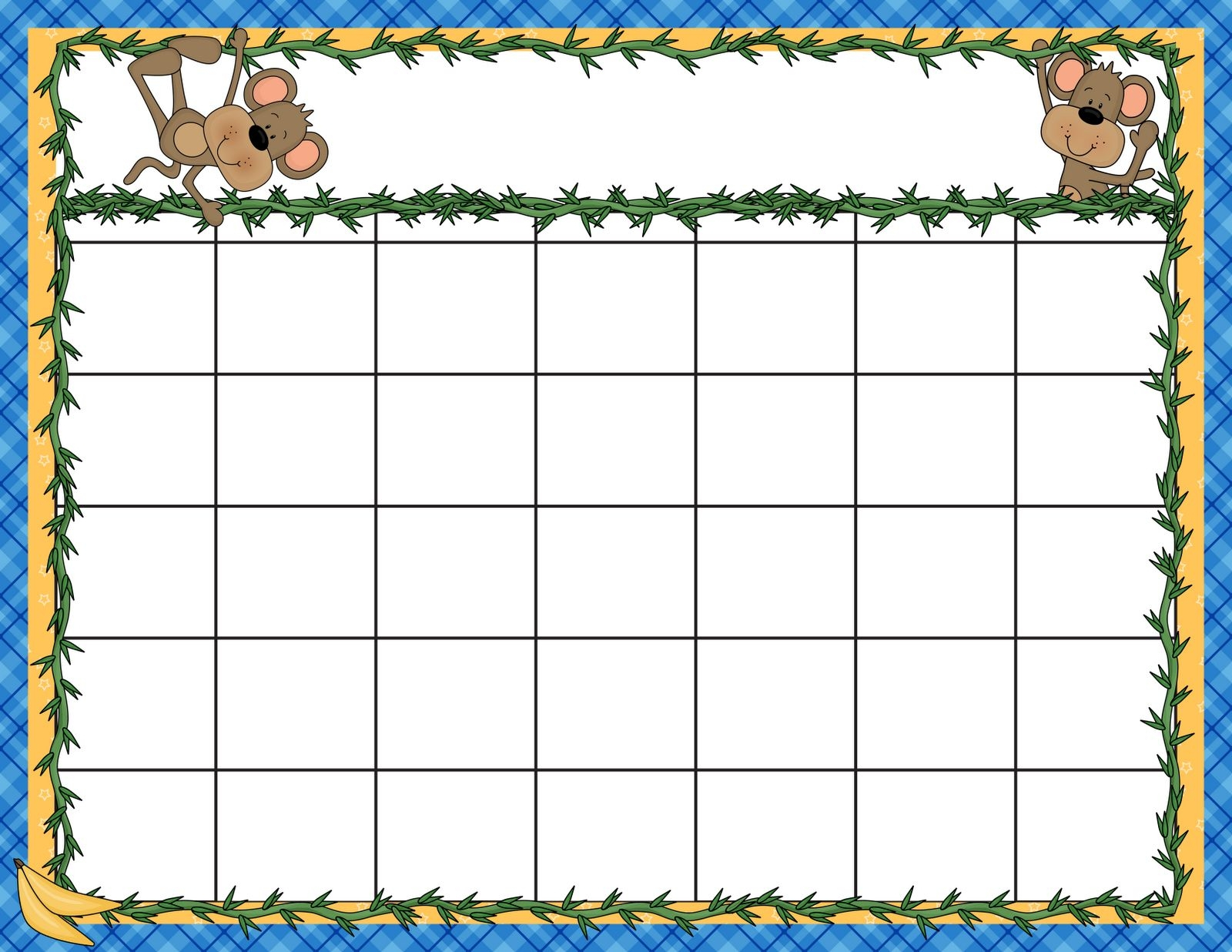 Create Your Free Editable Preschool Calendar Template Get Your