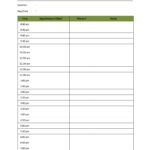 Daily Appointment Calendar Template Appointment Calendar Appointment