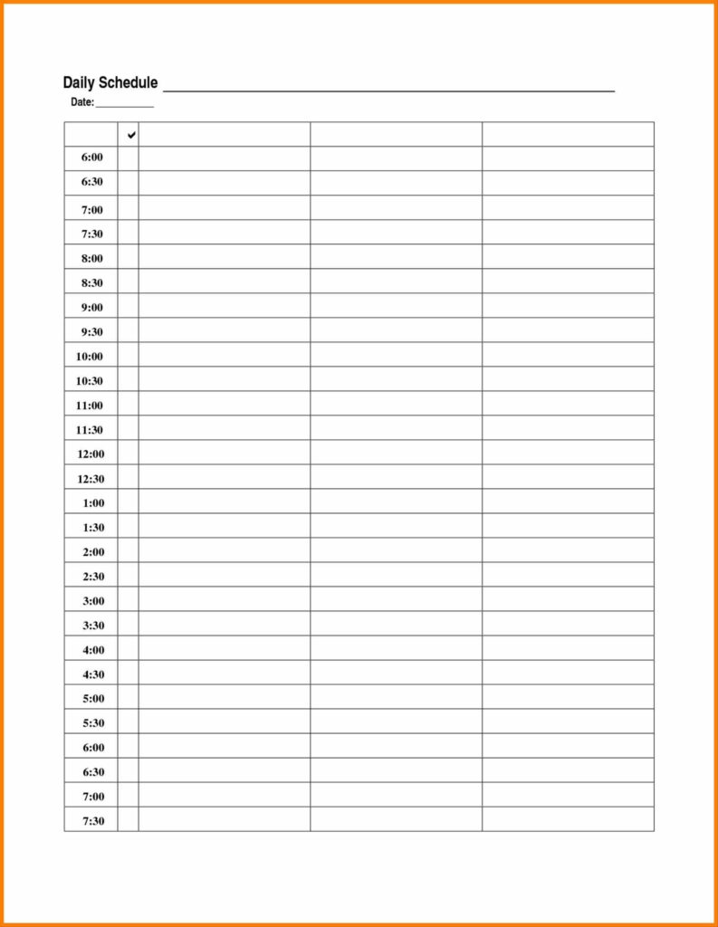 Daily Calendar Template Excel Printable Excel Calendar Template 