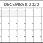 December 2022 Calendar Free Printable Calendar Templates