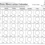 Download Printable Moon Phases Calendar Free Calendar Template