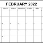 February 2022 Calendar Free Printable Calendar Templates