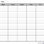 Free Printable Calendar With Large Boxes Blank Monthly Calendar