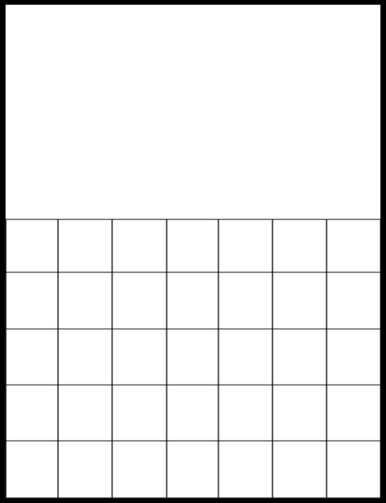 Free Printable Large Grid Calendar Month Calendar Printable