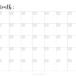 Free Printables Library Calendar Printables Printable Calendar