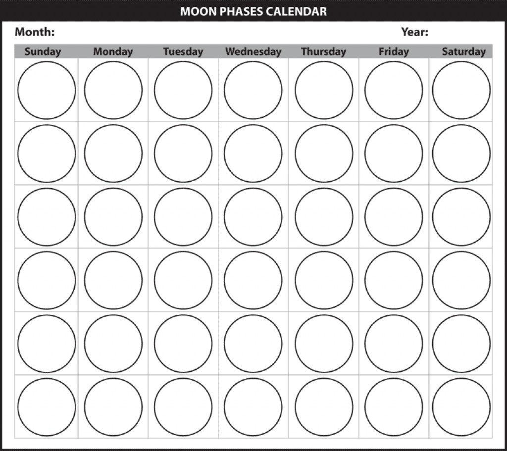 Fresh Printable Moon Phase Calendar Free Printable Calendar Monthly