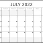 July 2022 Calendar Free Printable Calendar Templates