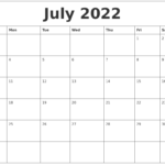 June July August Calendar 2022 Printable June 2022 Calendar