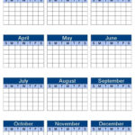 Lovely Printable Blank Yearly Calendar Free Printable Calendar Monthly