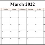 March 2022 Calendar Free Printable Calendar Templates