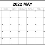 May 2022 Calendar Free Printable Calendar Templates