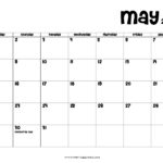 May 2022 Calendar Printable PDF US Holidays 2022 Blank Calendar