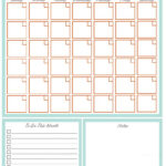 Musings Of An Average Mom Free Printable Blank Calendars