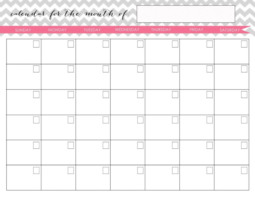 My Homekeeping Binder Kit Printable Planner Blank Calendar Template 