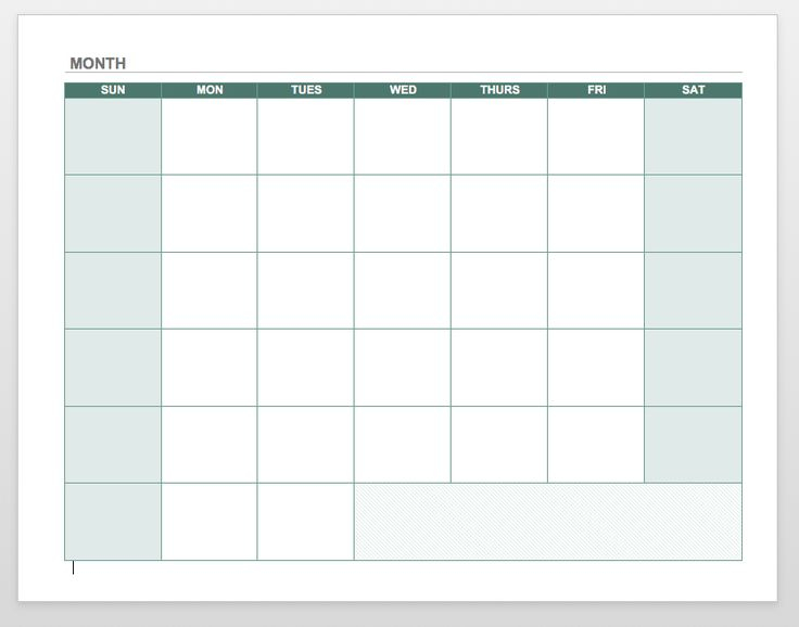 Pin On Free Printable Calendar Templates