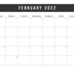 Print 2022 Printable Calendar One Page Printable 2022 Word Calendar