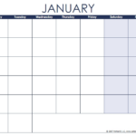 Print Monday Through Sunday Calendar Photo Calendar Template 2020