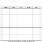 Printable Blank Calendar Blank Calendar Pages Free Blank Calendar
