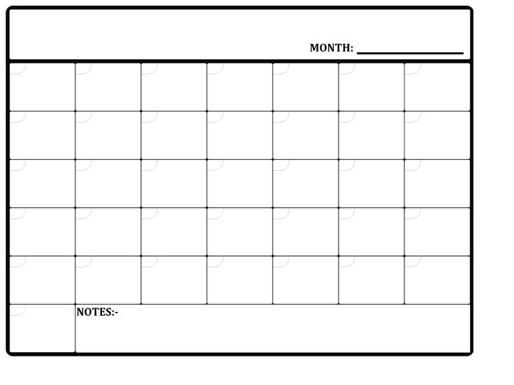 Printable Monthly Planner Template Available In Pdf And Jpg Browse 