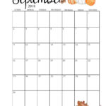 September Calendar Printable September Calendar Calendar Printables