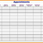 Weekly Appointment Calendar Template Awesome Appointment Book Templates