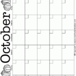 Www preschoolprintables October Preschool Calendar Calendar