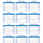 Yearly 2022 Printable Calendar Free Letter Templates