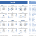 2023 Calendar Templates And Images