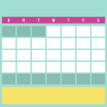 7 Best Kindergarten Monthly Calendar Printable Printablee