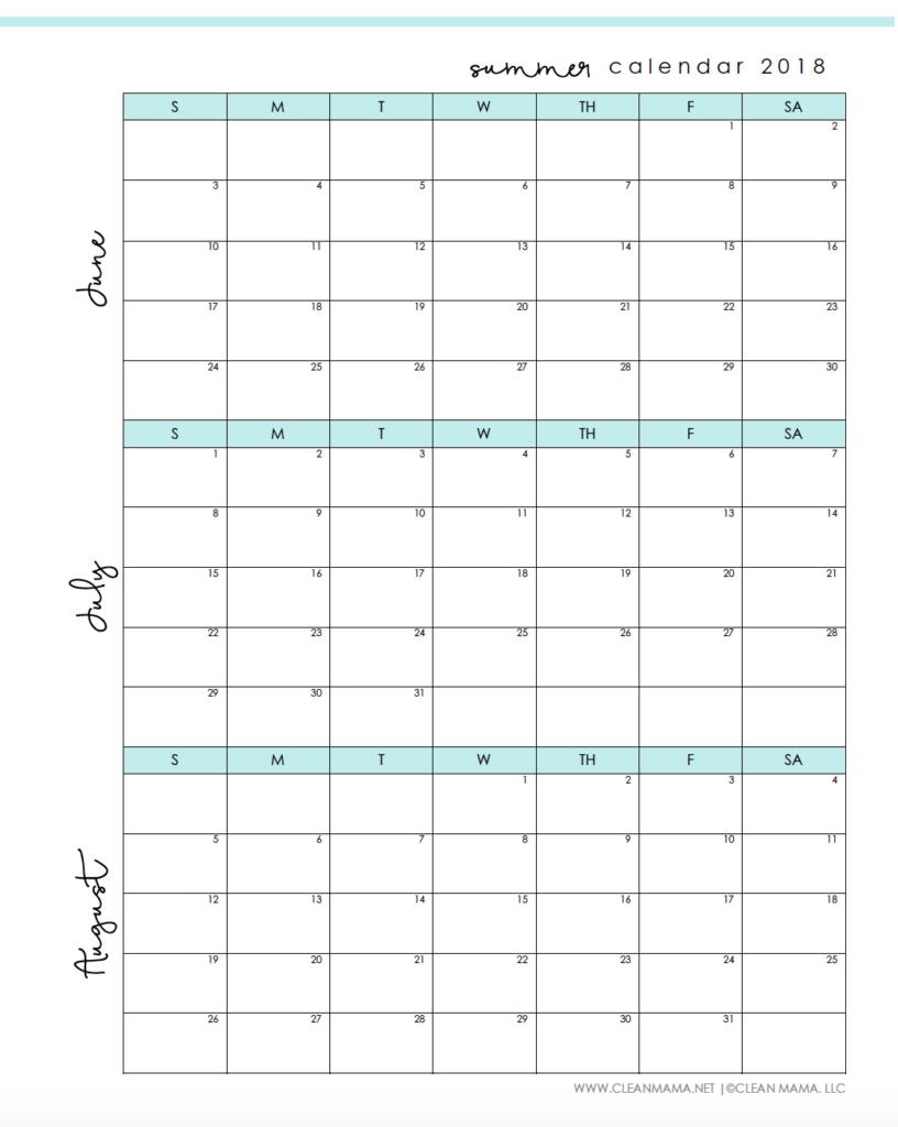 Blank 12 Month Seasonal Calendar Calendar Inspiration Design