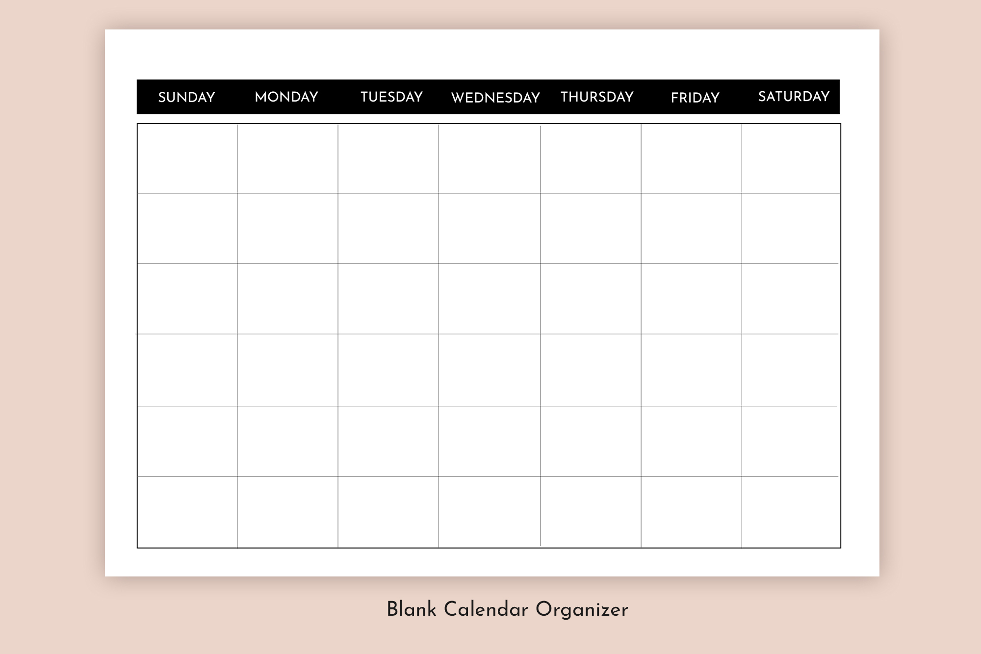 Free Printable Blank Calendar Page Pdf 2022 - FreeBlankCalendar.com