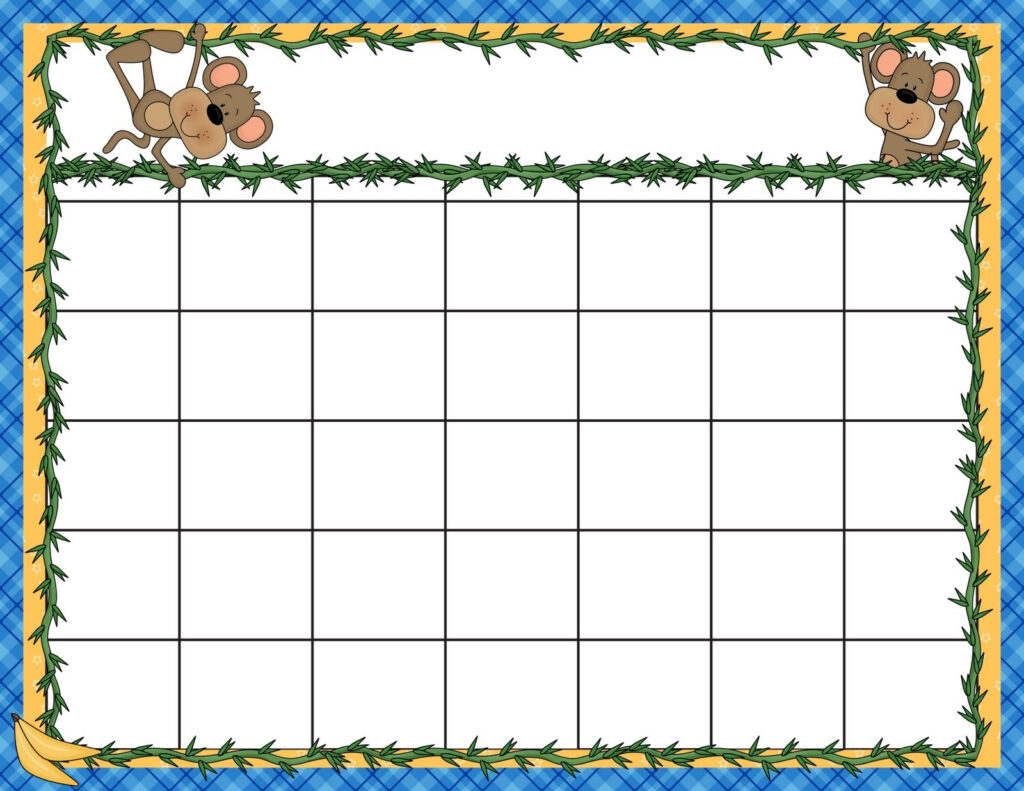 Create Your Free Editable Preschool Calendar Template Get Your 