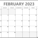 February 2023 Calendar Free Printable Calendar Templates