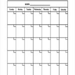 Free 6 Sample Blank Printable Calendar Templates In Ms Word Intended