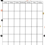 Free Vertical Printable Monthly Calendar Free Printable Calendar