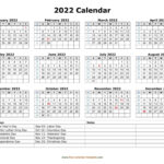 How To Blank Calendar 2022 Pdf Get Your Calendar Printable