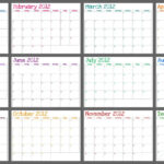 Monthly Calendar No Dates Printable Week Calendar