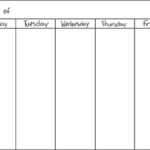 7 Day Weekly Schedule Template Physicminimalisticsco 7 Day Weekly